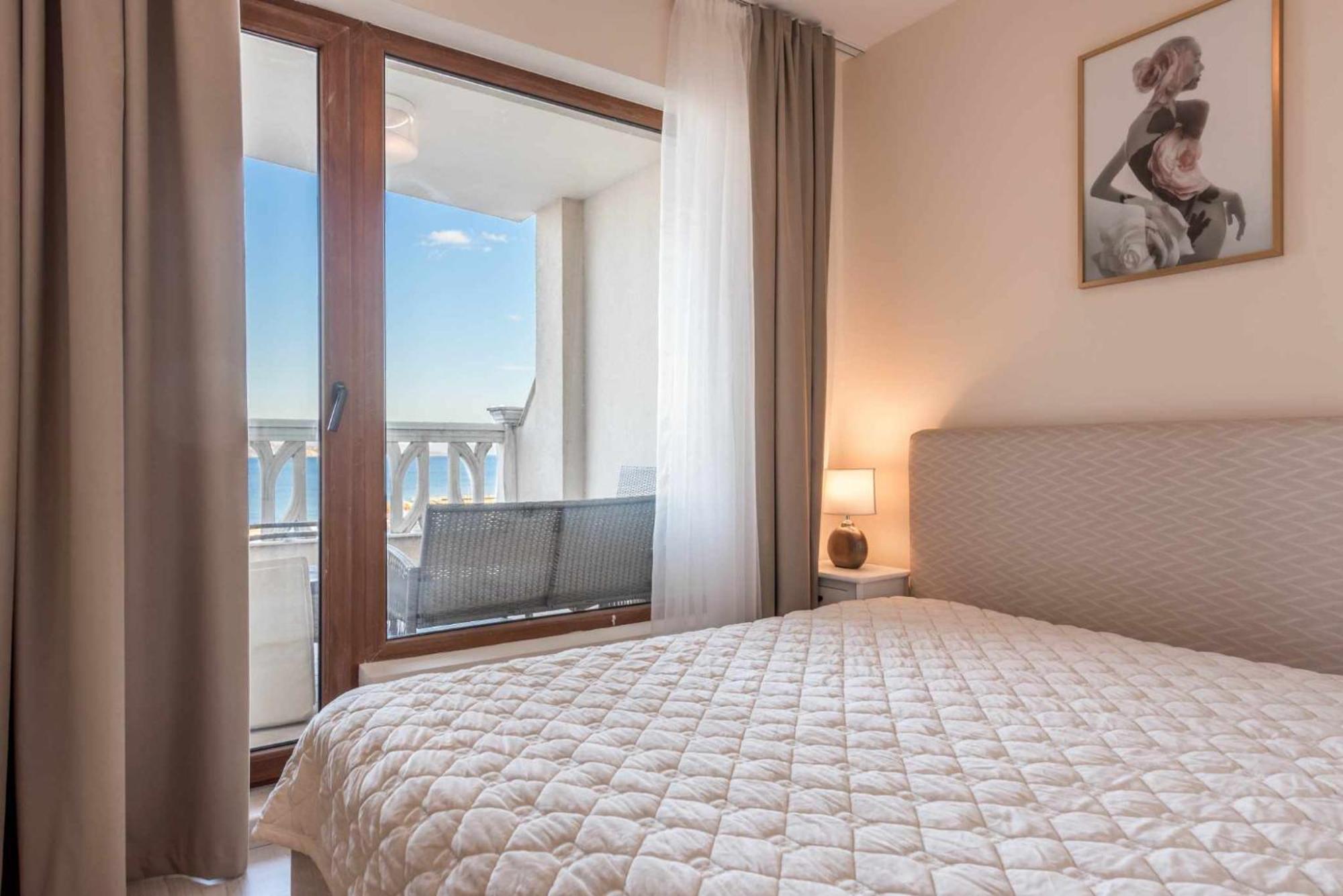 Azur Del Mar Seaview Apartment 바르나 외부 사진