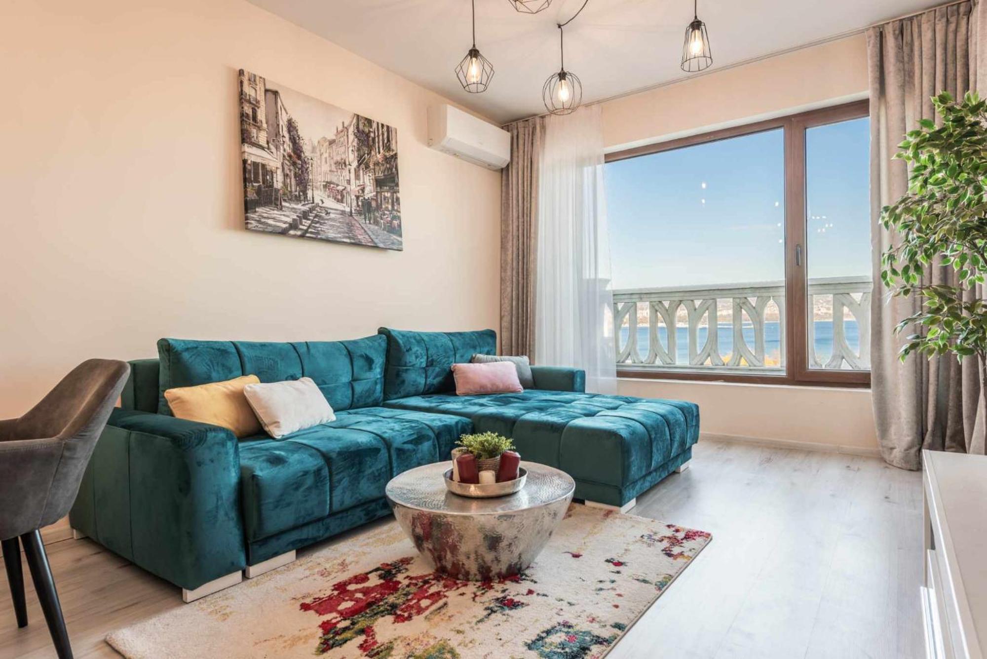 Azur Del Mar Seaview Apartment 바르나 외부 사진