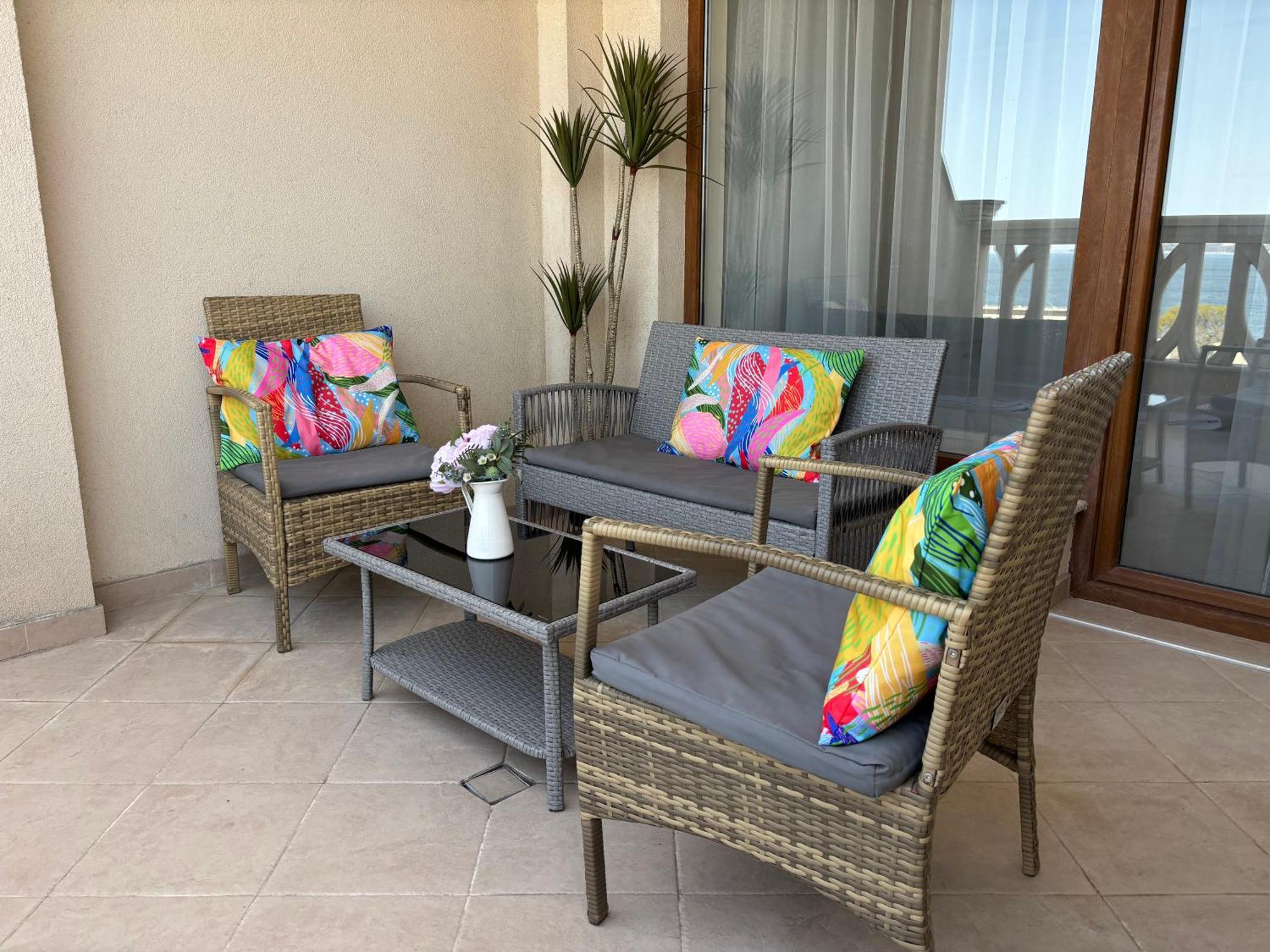 Azur Del Mar Seaview Apartment 바르나 외부 사진